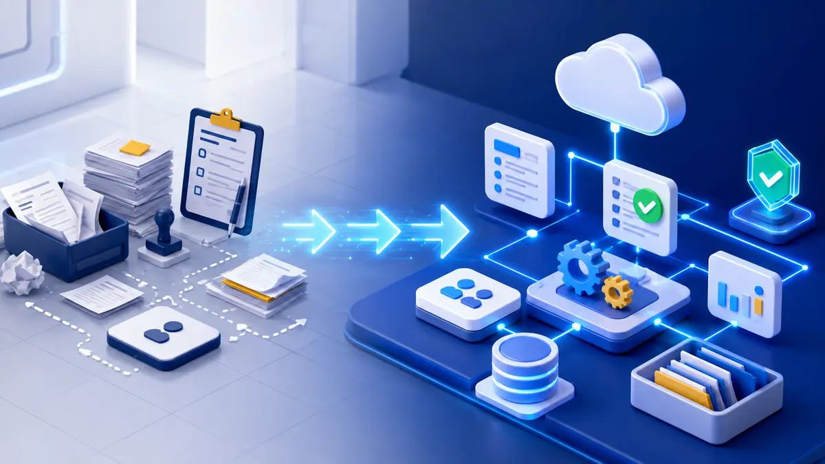 Business process digitalization service