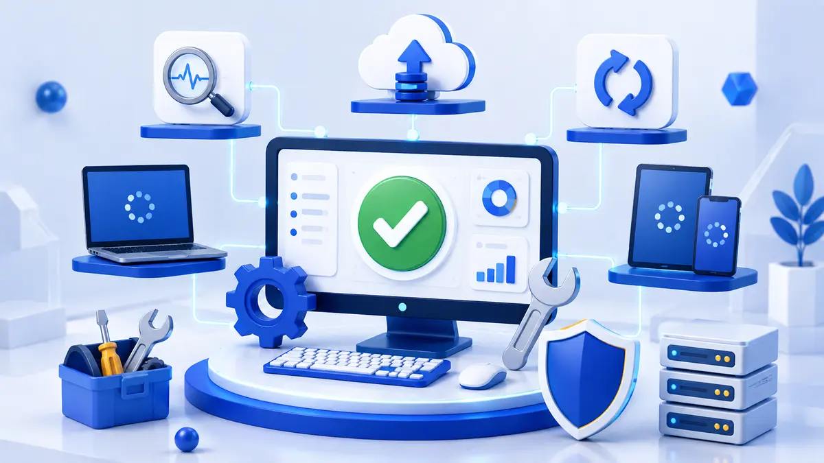 IT support and system maintenance service